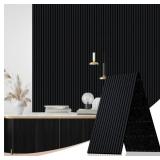$80 Acoustic Wood Slat Wall Panels, Foldable Panel