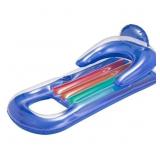 Bluescape Deluxe Lounge, Inflatable Pool Float, Bl