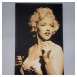 Marilyn Monroe 35x23.5 Canvas Wall Art
