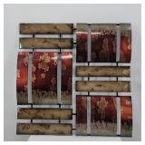 Modern Abstract Metal Wall Sculpture