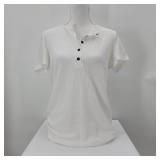 Women's White Top Small