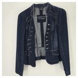 White Black House Market Jacket Size 6