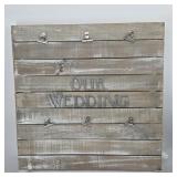 $89 Sweet Bird & Co. 22-Inch x 22-Inch 7-Clip Wood