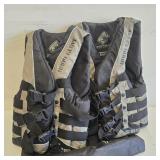 (2) Body Glove Torque Personal Flotation Devices