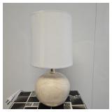 Mainstays 12.75 in White Ball Table Lamp