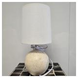 Mainstays 12.75 in White Ball Table Lamp