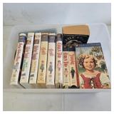 Vintage Shirley Temple VHS Tapes & 'Child Star'