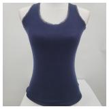 Women's Navy Tank Top  Med
