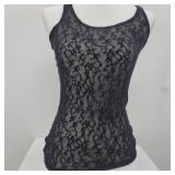 Womens Black Tank Top Size Med