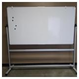 Mobile Rolling Magnetic Whiteboard 71x39.5'