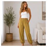 New Women's Elastic Waist Lounging, Jogger Pants