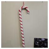36in Large Glittery Red, Green & White Christmas