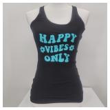 New Happy Vibes Only Tank Top