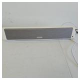 White Soundbar Speakerphone Bar