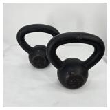 2 Kettlebells 10lbs