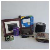 Electronics, Media & Photo Frame Storage Lot