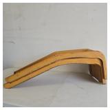 Yellow Stamped Metal Heavy-Duty Car / Vehicle Ramp
