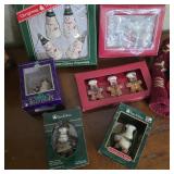 Assorted Boxed Christmas Tree Ornaments & Decor