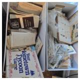Vintage 1930s Letters Postcards & Ephemera Lot