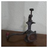 Vintage Cast Iron Table Clamp Food Meat Grinder