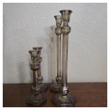Set of 4 Beautiful Candle Holders