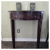 Traditional Wood Entryway Console Table