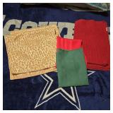 Assorted Table Linens, Placemats & Accent Runners