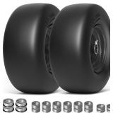 $110 13x6.50-6 Lawn Mower Tires Flat Free, Zero Tu