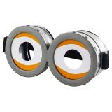 Halloween decorative yellow goggles adult costume