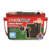 Pocket Hose Copper Bullet 3/4 in. D X 50 ft. L Med