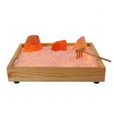 2 in. Himalayan Pink Salt Zen Garden, 2-3 lbs.