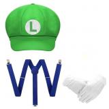 Red and Green Hat Costume Accessories Halloween Wo