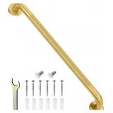 40 Inch Gold Grab Bars for Shower,1.25' Diameter H