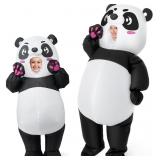 7-10yrs old Inflatable Panda Costume, Full Body Bl