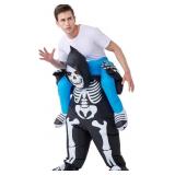 IHGYT Inflatable Skeleton Carry Me on The Shoulder