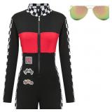 Halloween Race Car Driver Costume Women