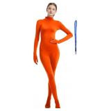 Full Bodysuit Include Zipper Helper Womens Costume