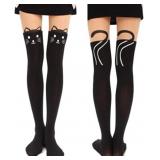 Cute Pantyhose Stockings,Cartoon Animal Cat Printi