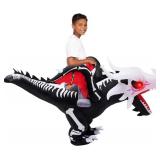 7-10yrs old Halloween Dragon Skeleton Inflatable C
