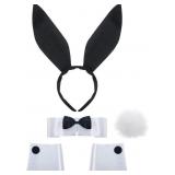 Bunny Costume Set Rabbit Ear Headband Col