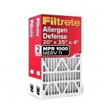 Filtrete 20x25x4 Air Filter MERV 11, MPR 1000 Micr
