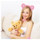 Bear Ears Headband with Tail Bowtie Set An