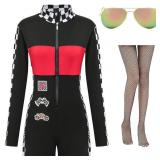 Halloween Race Car Driver Costume Women