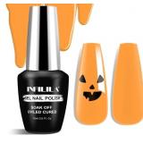 Bright Orange Gel Polish, 15ml 0.51oz
