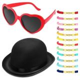 14 Pcs Popular Singer Costume for Women Disco 80s
