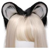 Realistic Furry Ears Hairband Headban