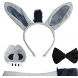 Donkey Costume Accessory Set- Animal Props Hallowe