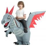 Inflatable Dragon Costume for Kids,Blow Up