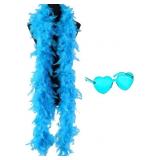Colorful Feather Boas 45g, 6.6ft Feather