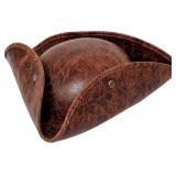 Distressed Faux Leather Pirate Tri